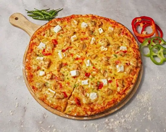 Ying Yang Thin Pizza